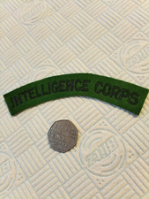 Intelligence corps cloth for sale  SELBY