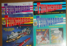 Thunderbirds poster magazines for sale  GLASGOW
