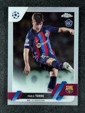 2022-23 Topps Chrome UEFA PABLO TORRE 04/52 Rookie RC ToppsFractor SP #32 comprar usado  Enviando para Brazil