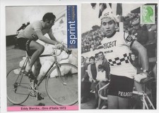 CYCLISME 2 CARTES de  EDDY MERCKX comprar usado  Enviando para Brazil