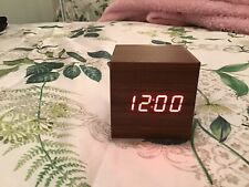 wood alarm clock for sale  BURNHAM-ON-SEA