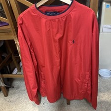 2 POLO SPORT RALPH LAUREN GOLFE PULL-OVER FORRADO MOLA QUEBRA-VENTO AZUL MARINHO APARÊNCIA VERMELHA comprar usado  Enviando para Brazil