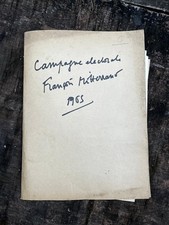 Campagne électorale françois d'occasion  France