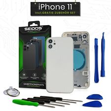 Backcover für iPhone 11 Weiß Gehäuse Rückseite Rahmen Glas Frame Housing NEU comprar usado  Enviando para Brazil