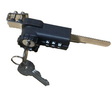 Usado, Combi-Ratchet FJM 7865S 3-Dial combinação porta deslizante trava catraca com chave comprar usado  Enviando para Brazil