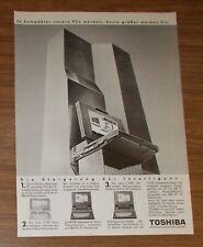 Seltene werbung toshiba gebraucht kaufen  Legden