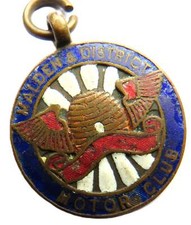 Antique enamel fob for sale  STIRLING