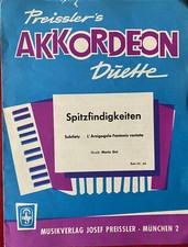 Akkordeon duett spitzfindigkei gebraucht kaufen  Traunreut