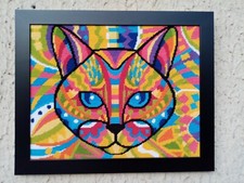 Canevas tapisserie chat d'occasion  Châlette-sur-Loing