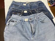 Costura 3 pares Top de jeans bolsos com zíper cintura para artesanato upcycled tote  comprar usado  Enviando para Brazil