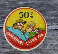 Etiquette fromage camembert d'occasion  Dompaire