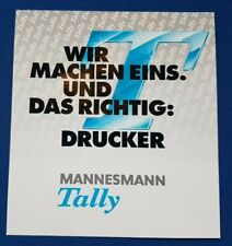 Mannesmann tally drucker gebraucht kaufen  Köln