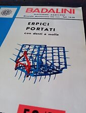 Badalini erpici portati usato  Brescia