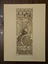 Alphonse mucha affiche d'occasion  Le Havre-