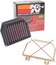 Filtr powietrza wymiennego K&N kompatybilny z Honda CB125R/CB250/CB300R 2018- (HA-2819) na sprzedaż  PL