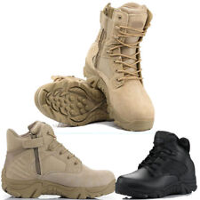 Hombres Ejército del Desierto Patrulla de Combate Botas Tácticas Cadete Militar Senderismo Zapatos de Trabajo segunda mano  Embacar hacia Mexico