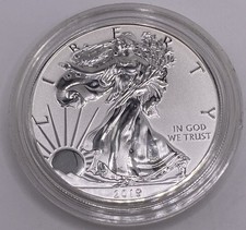 Usado, 2019 W prova reversa American Sliver Eagle sem caixa ou papéis comprar usado  Enviando para Brazil