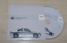 2004 Volvo S60 Interaktywny zestaw prasowy informacji właściciela CD bez broszury Broszura na sprzedaż  PL