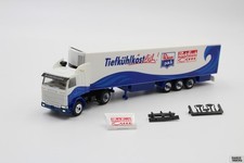 Herpa Scania 142 V8 Kühlsattelzug “Packfisch Hedischnucke” 1:87 /H22913 comprar usado  Enviando para Brazil
