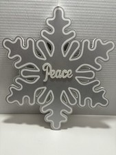 Wooden snowflake decor for sale  Fountain