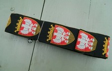 Vintage embroidered ribbon for sale  BURY
