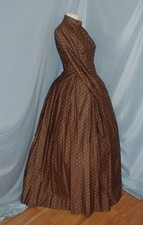 Antique bustle dress for sale  Troy
