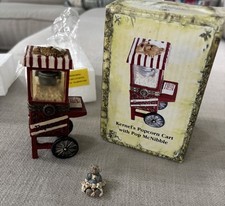 Carrinho de pipoca Boyds Treasure Box Kernel com Pop McNibble , usado comprar usado  Enviando para Brazil