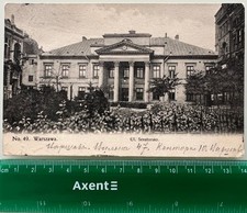 1900s WARSZAWA Ul. Senatorska HP 49 WARSZAWA Poland Original Postcard PC, używany na sprzedaż  Wysyłka do Poland