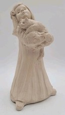 Statue girl holding for sale  Humble