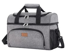 Saco térmico Lifewit cinza médio isolado lancheira leve portátil 14x11” comprar usado  Enviando para Brazil