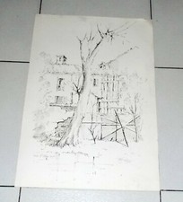 Litografia prova autore usato  Settimo Torinese