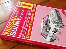 Nissan sunny haynes for sale  LONDON