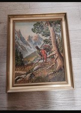 Gobelin stickbild rahmen gebraucht kaufen  Siegburg