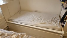 Single malm white for sale  CRANLEIGH