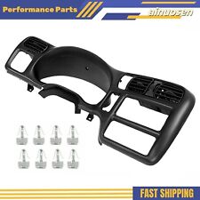 Moldura preta acabamento painel ajuste para 1998-2004 Blazer Jimmy Sonoma S10 Bravada nova comprar usado  Enviando para Brazil