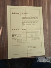 Werbeblatt achtung ghia gebraucht kaufen  Wolfsburg