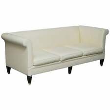 Usado, SOFÁ DE COURO RRP £ 15.000 TOTALMENTE RESTAURADO RALPH LAUREN BROMPTON 3 - 4 LUGARES comprar usado  Enviando para Brazil
