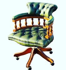 Captains chair green for sale  SAWBRIDGEWORTH
