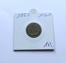 Usa cent 1863 gebraucht kaufen  Altenkirchen