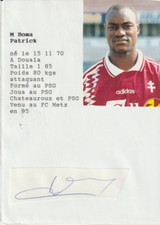 Patrick boma with d'occasion  Expédié en Belgium