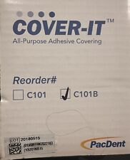 Filme de barreira adesiva Pac-Dent COVER-IT 1 Qtd. 1200 folhas 4" X6" C101B comprar usado  Enviando para Brazil