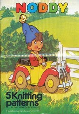 Noddy knitting patterns for sale  GRANTHAM