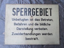 Sperrgebiet ddr gdr gebraucht kaufen  Soderstorf