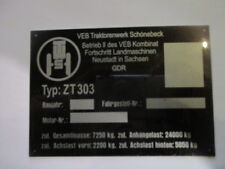 Typenschild traktor fortschrit gebraucht kaufen  Deutschland