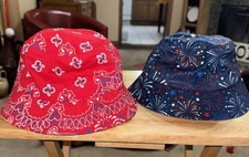 Bucket hats red for sale  Mustang