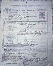 Croazia 1903 ungheria usato  Serra de Conti