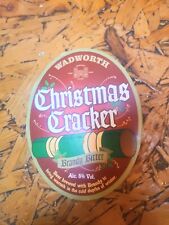 Wadworth christmas cracker. for sale  ABERDARE