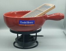 Conjunto de fondue Emile Henry França chama vermelha comprar usado  Enviando para Brazil