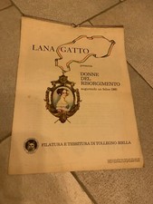 Lana gatto calendario usato  Italia