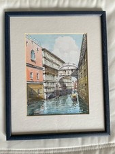 Aquarell riginal seufzerbrück gebraucht kaufen  Backnang